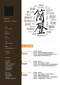 高逼格个人精美简历模板