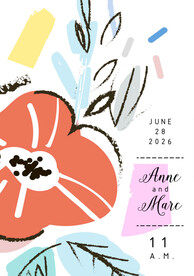 抽象大气简约T恤印花短袖