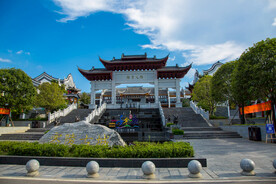 永州零陵古城柳子庙