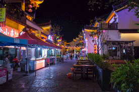 永州零陵古城 溪街夜景