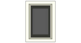 sketchUP草图大师 窗子