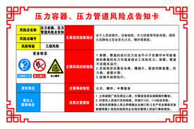 压力容器 压力管道风险点告知