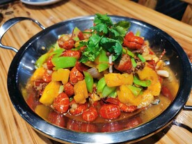 菠萝虾球