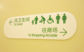 商场功能标识