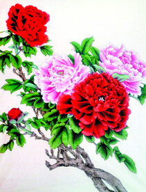 晓槛竞开香世界