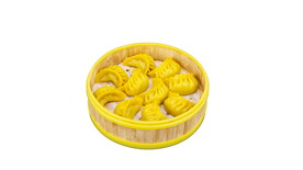 玉米面蒸饺