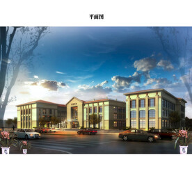 建筑商务中心PSD文件