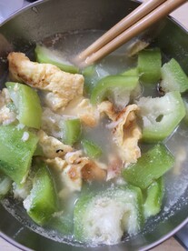 丝瓜鸡蛋汤