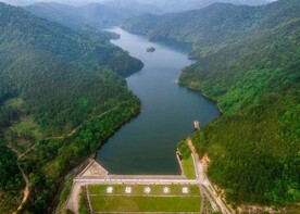 唐福冲水库图