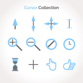 箭头 手势 光标  