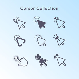 箭头 手势 光标