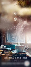 地产小寒节气单图