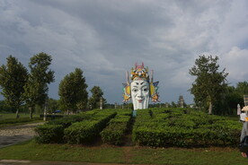 贵州安顺少数民族傩舞面具