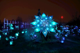 北京玉渊潭蔚蓝景观灯 