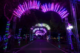 珠海圆明新园夜游景观亮化