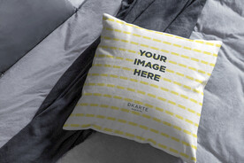 抱枕坐垫枕头样机模版花色花型