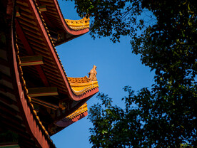 岳阳金鹗山公园金鹗山孔子公园