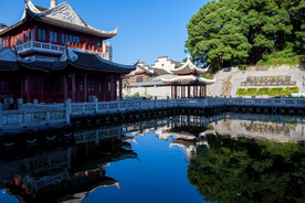 岳阳金鹗山公园金鹗山孔子公园