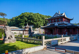 岳阳金鹗山公园金鹗山孔子公园