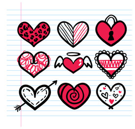 爱心 桃心 