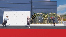 中式打卡签到区