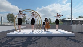 房地产发布会中式四重奏