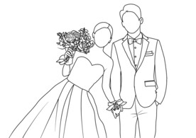 人像婚礼LOGO
