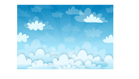 蓝天白云  