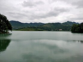 龙岩湖自然风光