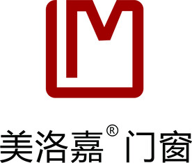 美洛嘉门窗logo标志