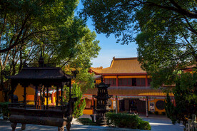 岳阳圣安寺景区 圣安古寺