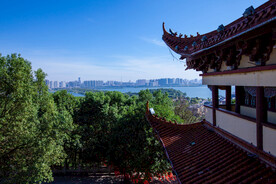 岳阳圣安寺景区 圣安古寺