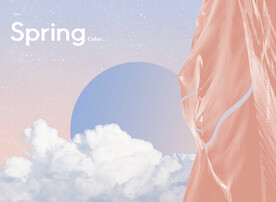 小清新海报化妆品背景贺卡