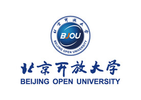 北京开放大学 校徽 LOGO