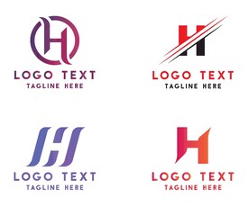 字母标 logo 标志h