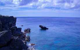 冲绳海边