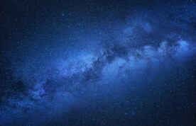 银河星空摄影图