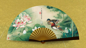 荷花 扇面 荷花扇面素材图片下载-素材编号06442140-素材天下图库