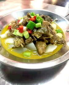 干锅羊肉 