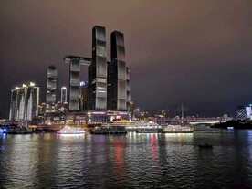 重庆朝天门夜景