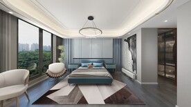 轻奢卧室设计效果图