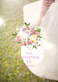 婚纱情侣写真换景背景模版