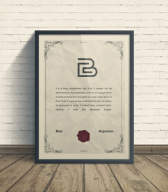 相框样机海报样机