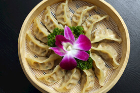 水晶蒸饺子4 美食