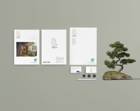 高端酒店品牌VI样机PSD模板