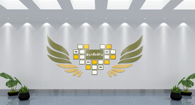 公司员工文化墙