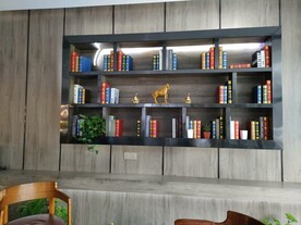 木质书架书橱清新简约风格