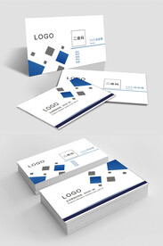 极简清新大气品牌名片设计模板