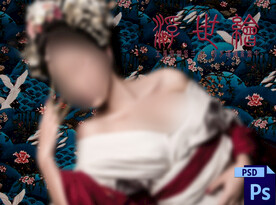 古风古装摄影写真换景背景模版