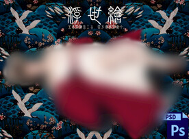 古风古装摄影写真换景背景模版